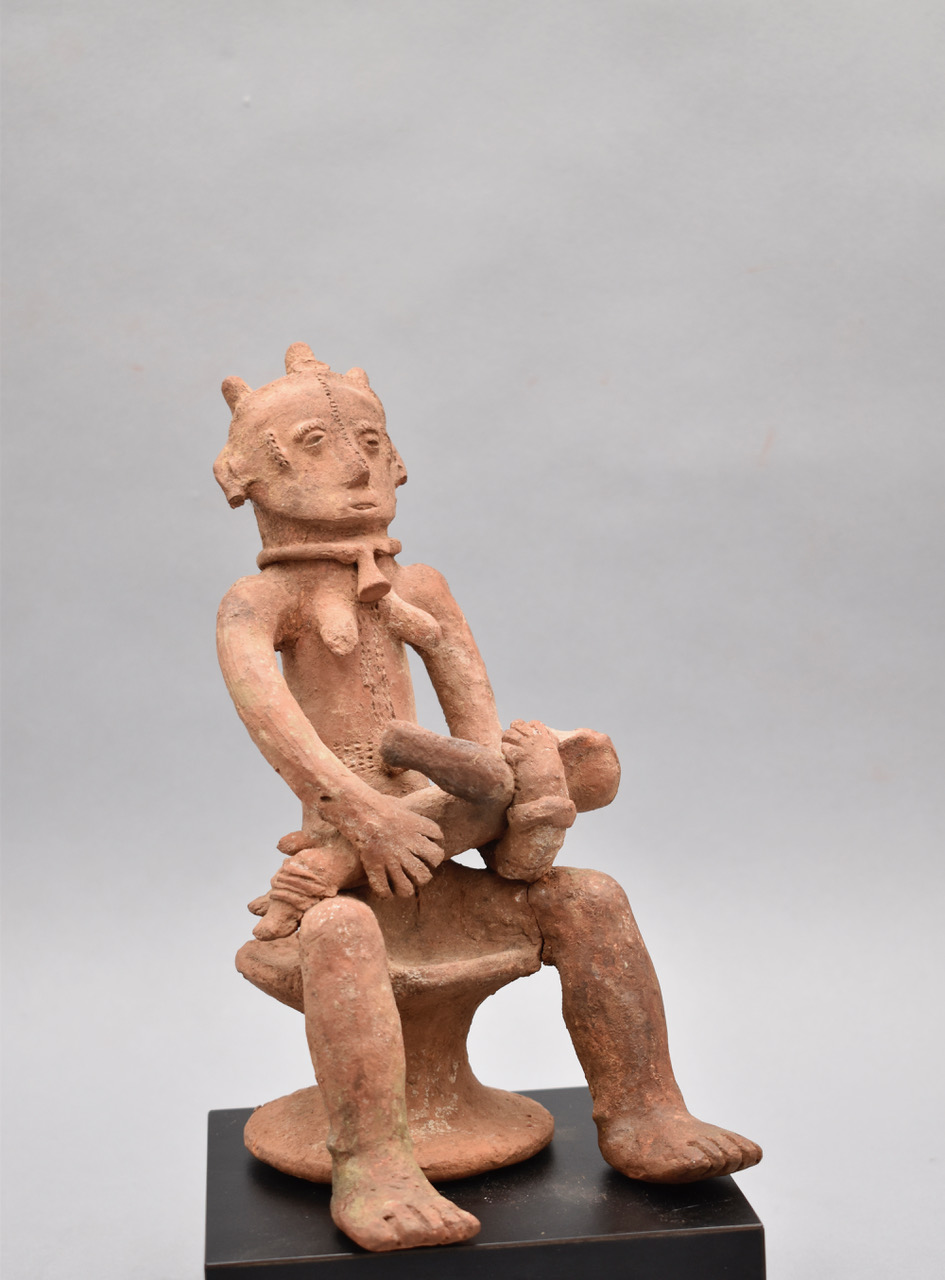 Igbo terracotta, Nigeria 10"-image